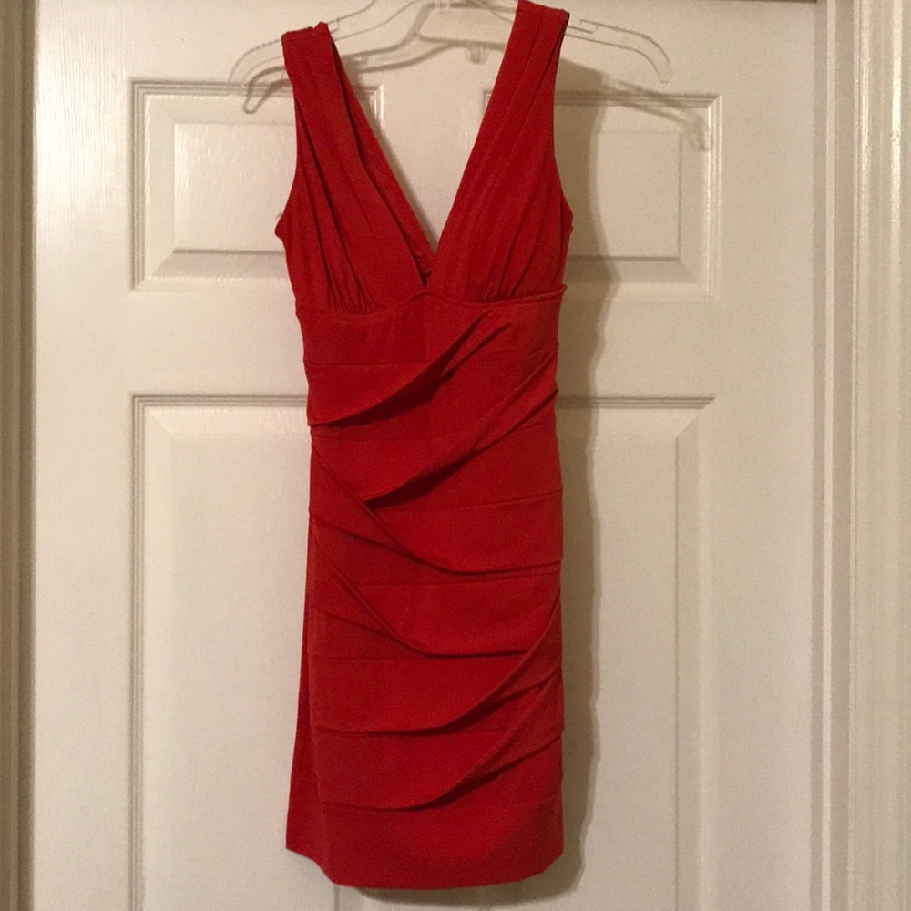 Red dress